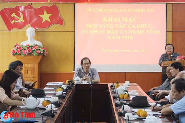 tu ngay 30 4 nhan tac pham du thi sang tac ca khuc dan ca nghe tinh