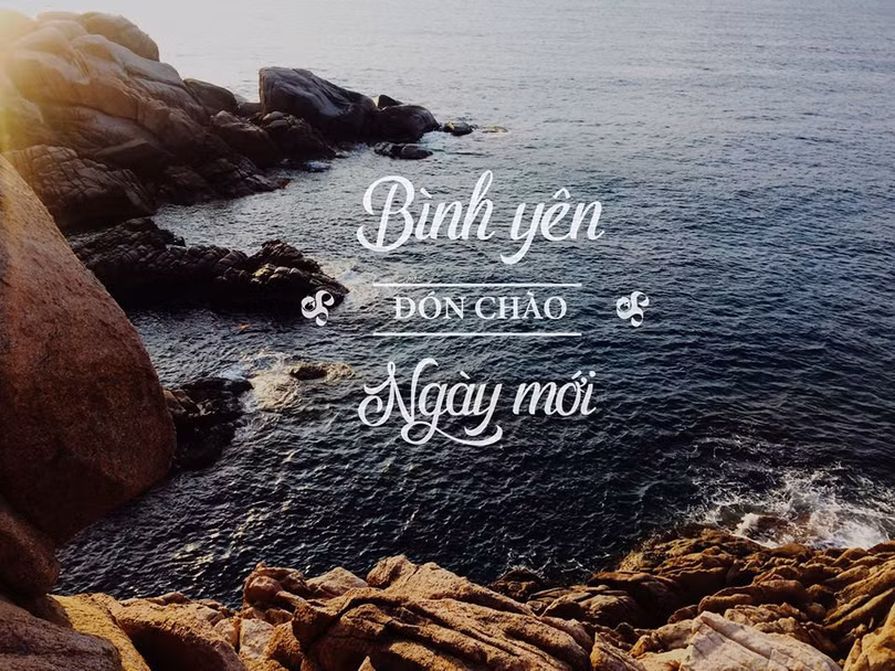 ngam binh minh tren vinh vinh hy