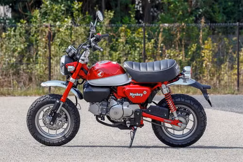 honda monkey 125 xe khi thay dong co gia tu 3 700 usd
