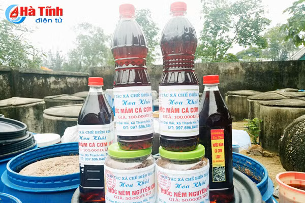giay khai sinh cho nong san thach ha