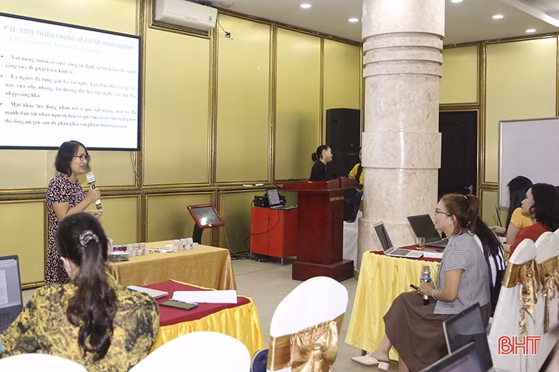 Phát động cuộc thi “Phụ nữ Hà Tĩnh khởi nghiệp - phát huy tài nguyên bản địa”