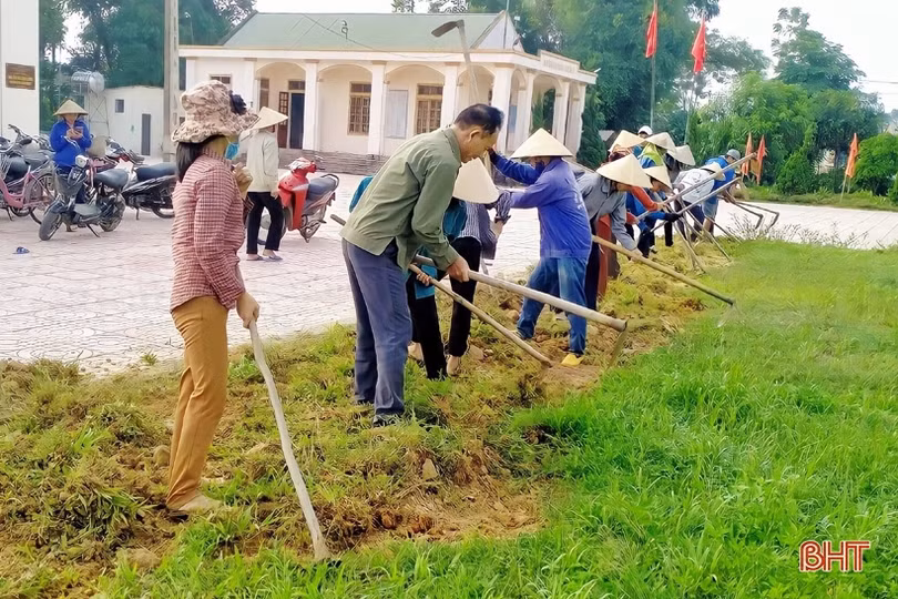 Nhà văn hóa - sợi dây gắn kết tinh thần cộng đồng ở Vũ Quang