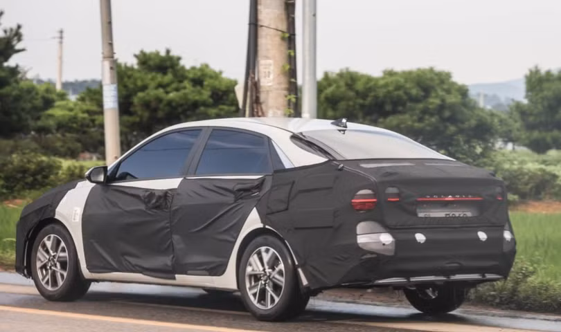 Hyundai Accent thế hệ thứ 7 lần đầu lộ diện