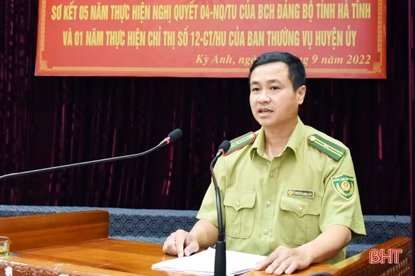 Kỳ Anh phấn đấu trở thành huyện có thu nhập cao về sản xuất kinh doanh từ rừng và đất lâm nghiệp