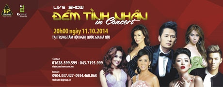 Các nghệ sĩ tham gia chương trình: Bằng Kiều, Minh Tuyết, Lam Anh, Như Loan, Tóc Tiên, Mai Tiến Dũng và MC Nguyễn Cao Kỳ Duyên... Các nghệ sĩ tham gia chương trình: Bằng Kiều, Minh Tuyết, Lam Anh, Như Loan, Tóc Tiên, Mai Tiến Dũng và MC Nguyễn Cao Kỳ Duyên...