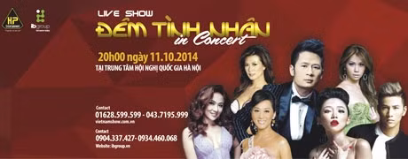 Các nghệ sĩ tham gia chương trình: Bằng Kiều, Minh Tuyết, Lam Anh, Như Loan, Tóc Tiên, Mai Tiến Dũng và MC Nguyễn Cao Kỳ Duyên...