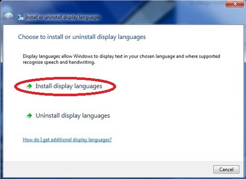 Đổi giao diện tiếng Việt cho Windows: Bấm “Install display languages”. Đổi giao diện tiếng Việt cho Windows: Bấm “Install display languages”.