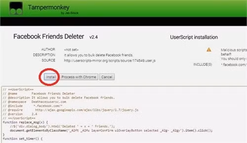 Xóa bạn bè trong Facebook hàng loạt thế nào? ảnh 4