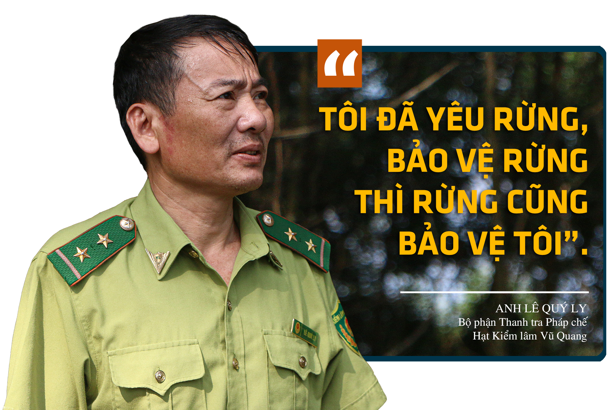 Những người “canh lửa” giữ rừng Hà Tĩnh