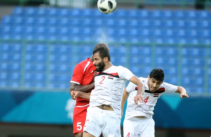 Olympic Syria tập kín trước khi quyết đấu Olympic Việt Nam