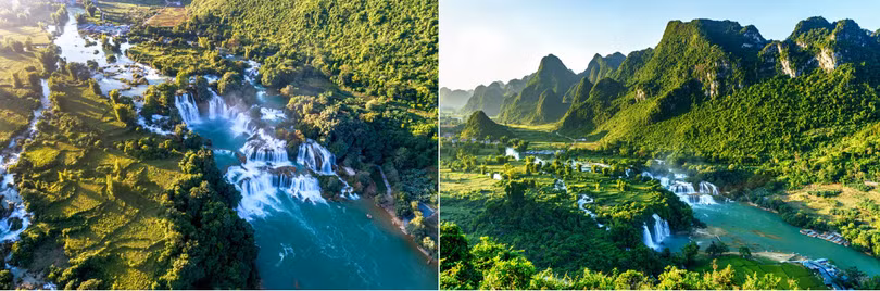 Cảnh sắc Việt Nam đẹp kỳ vĩ nhìn từ trên cao