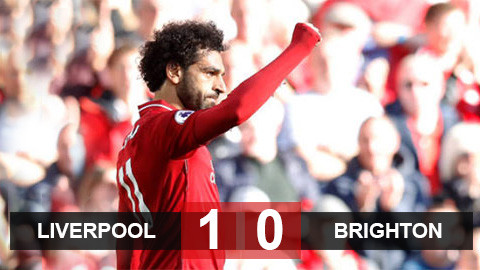 Thắng sít sao Brighton, Liverpool đánh chiếm ngôi đầu ảnh 1 Thắng sít sao Brighton, Liverpool đánh chiếm ngôi đầu