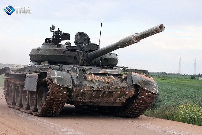 Nga bất ngờ cung cấp cho Syria phiên bản xe tăng T-62 đặc biệt để đánh Idlib