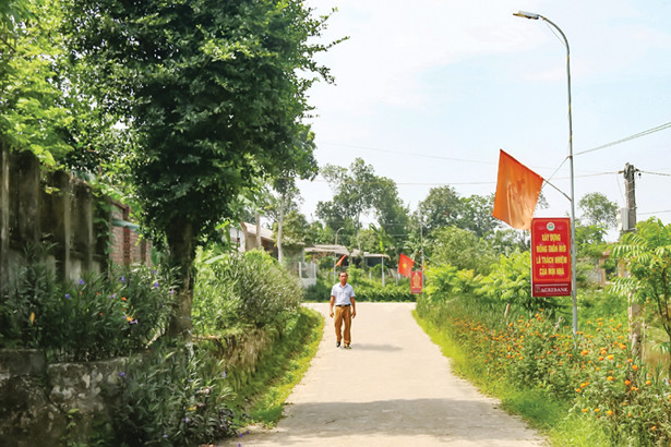 62 km hàng rào xanh, đường hoa làm đẹp xóm làng Hương Sơn