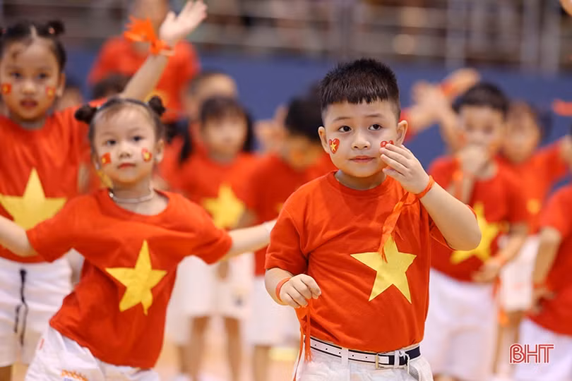 Sôi động ngày hội thể thao trường Mầm non Trí Đức