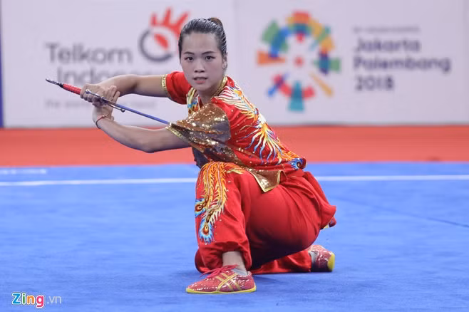 Tin nhanh ASIAD 2018: Wushu trắng tay tại ngày thi đấu thứ hai