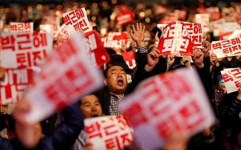 han quoc dieu tra tap doan lon lien quan tong thong park geun hye