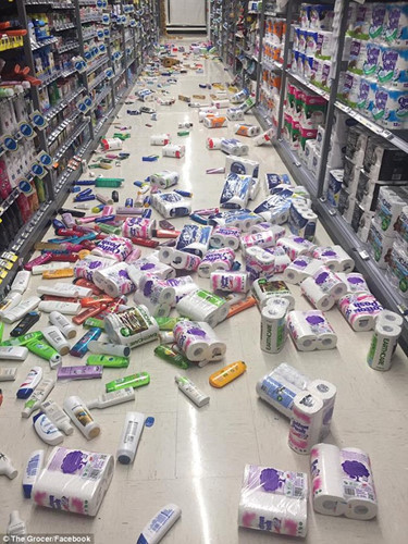 hinh anh thiet hai do dong dat 7 4 do richter tai new zealand