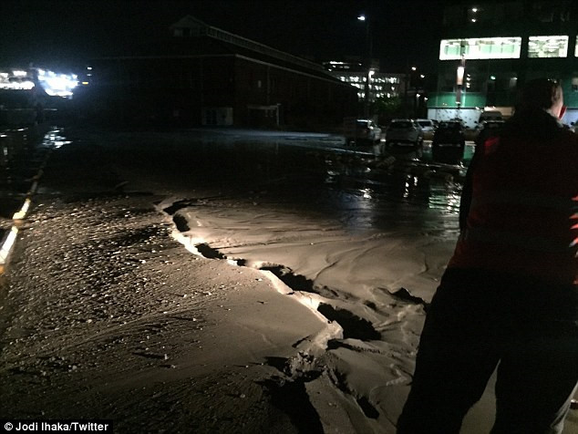 hinh anh thiet hai do dong dat 7 4 do richter tai new zealand