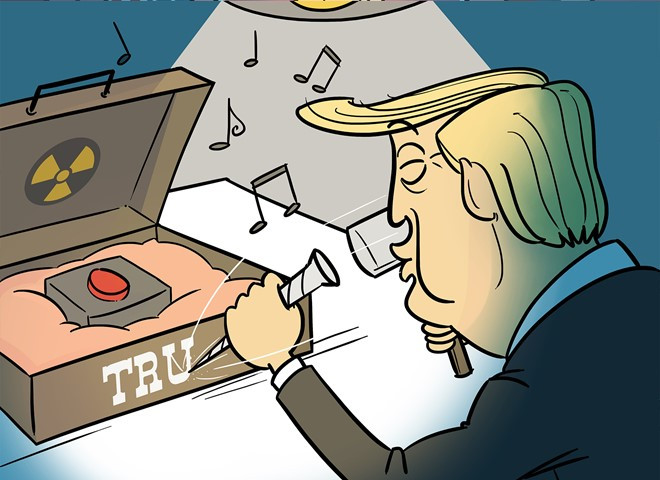 quy trinh chuyen giao vali hat nhan cua cac tong thong my