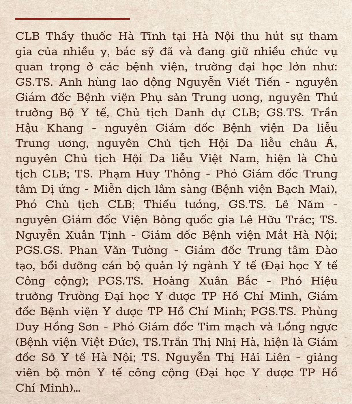 Bảo vệ, chăm sóc và nâng cao sức khỏe Nhân dân - Sứ mệnh thiêng liêng (Bài 3): “Ngoại lực” quý giá của ngành Y tế Hà Tĩnh