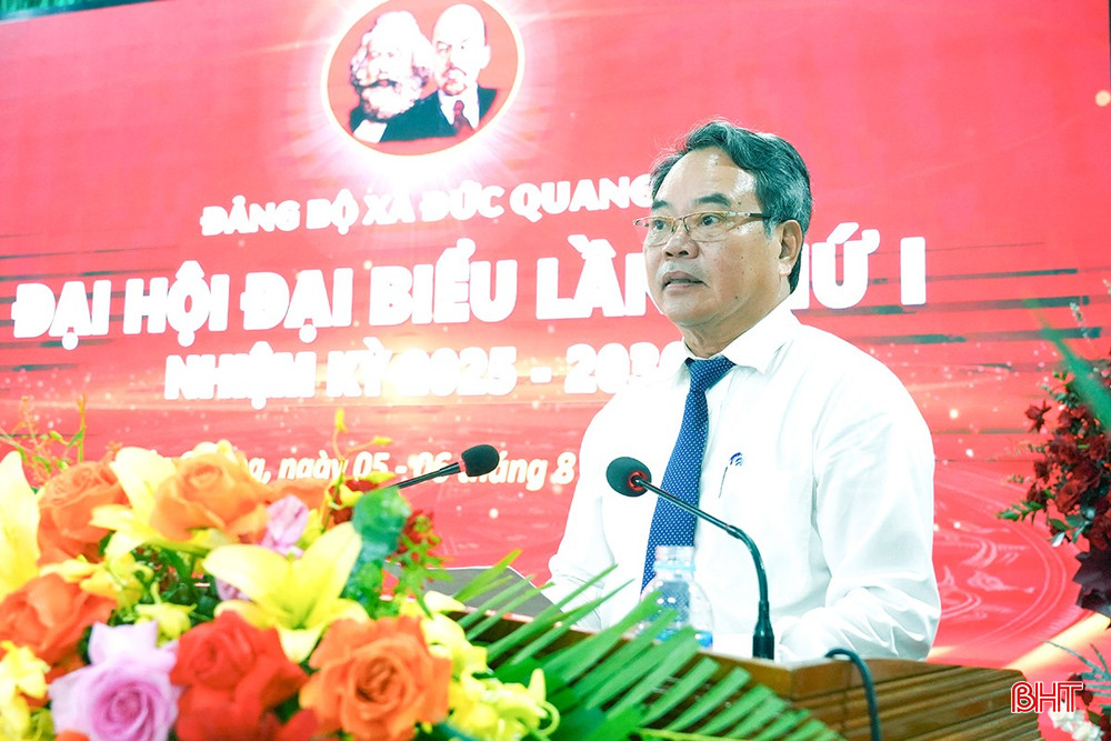 Trưởng ban Nội chính Tỉnh ủy Nguyễn Đình Hải phát biểu chỉ đạo tại đại hội. bqbht_br_dh10-6861.jpg