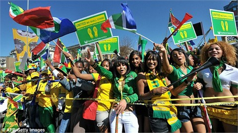 Nam Phi tưng bừng trước giờ G ảnh 7