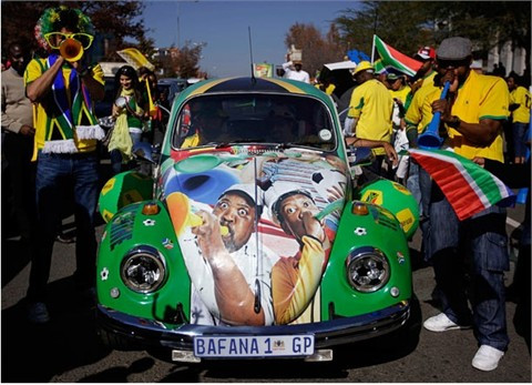 Nam Phi tưng bừng trước giờ G ảnh 11