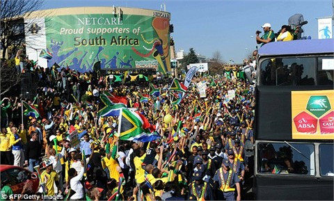 Nam Phi tưng bừng trước giờ G ảnh 9
