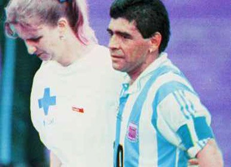 Nỗi đau và cũng là vết nhơ của Maradona - scandal doping năm 1994. (Ảnh: Ole) Nỗi đau và cũng là vết nhơ của Maradona - scandal doping năm 1994. (Ảnh: Ole)