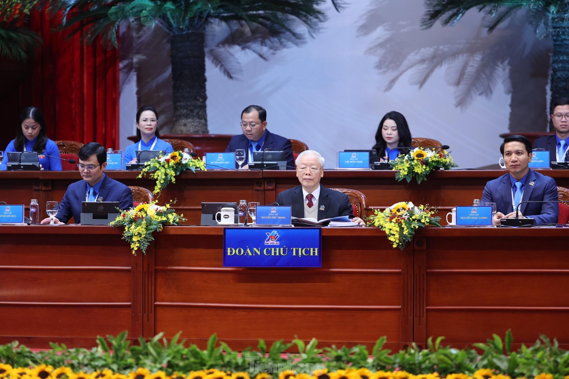 Toàn cảnh phiên trọng thể Đại hội Đoàn toàn quốc lần thứ XII