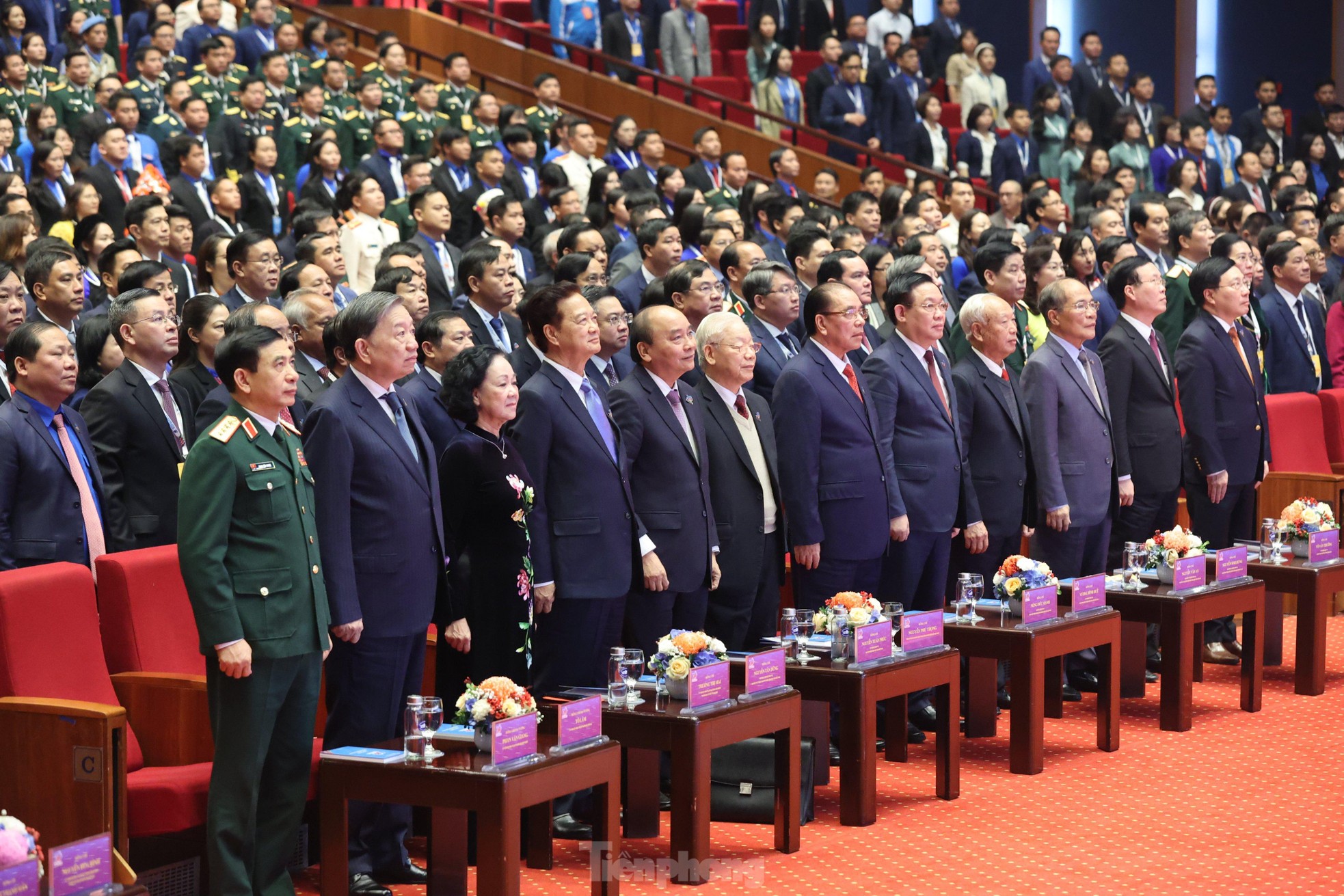 Toàn cảnh phiên trọng thể Đại hội Đoàn toàn quốc lần thứ XII