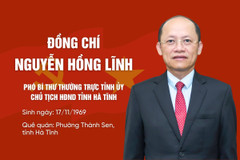 Quá trình công tác của tân Chủ tịch Hội đồng nhân dân tỉnh Hà Tĩnh