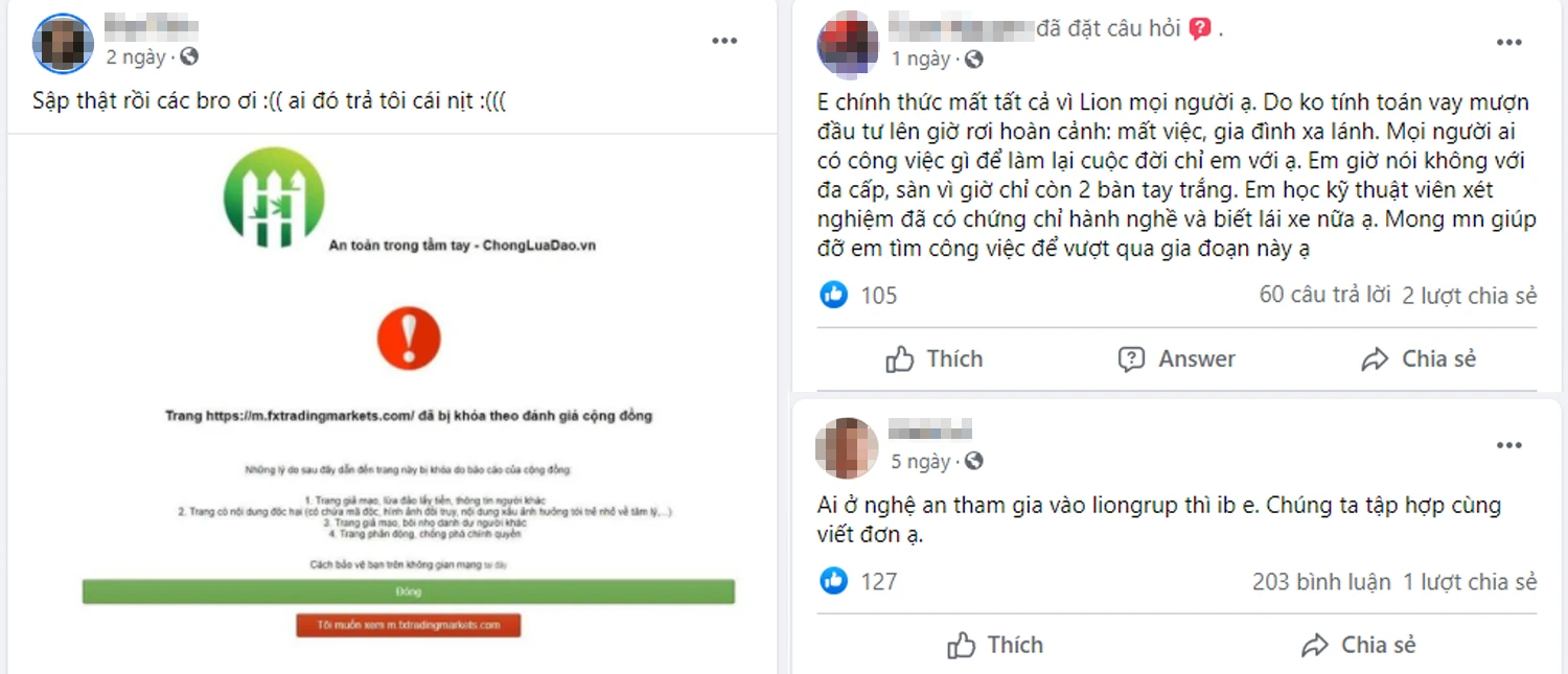 Sập sàn Forex Lion Group, hàng trăm nhà đầu tư Hà Tĩnh đứng trước nguy cơ “cháy” tài sản!