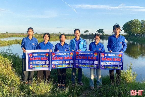 Tuổi trẻ Hà Tĩnh chủ động phòng, chống đuối nước cho trẻ em 