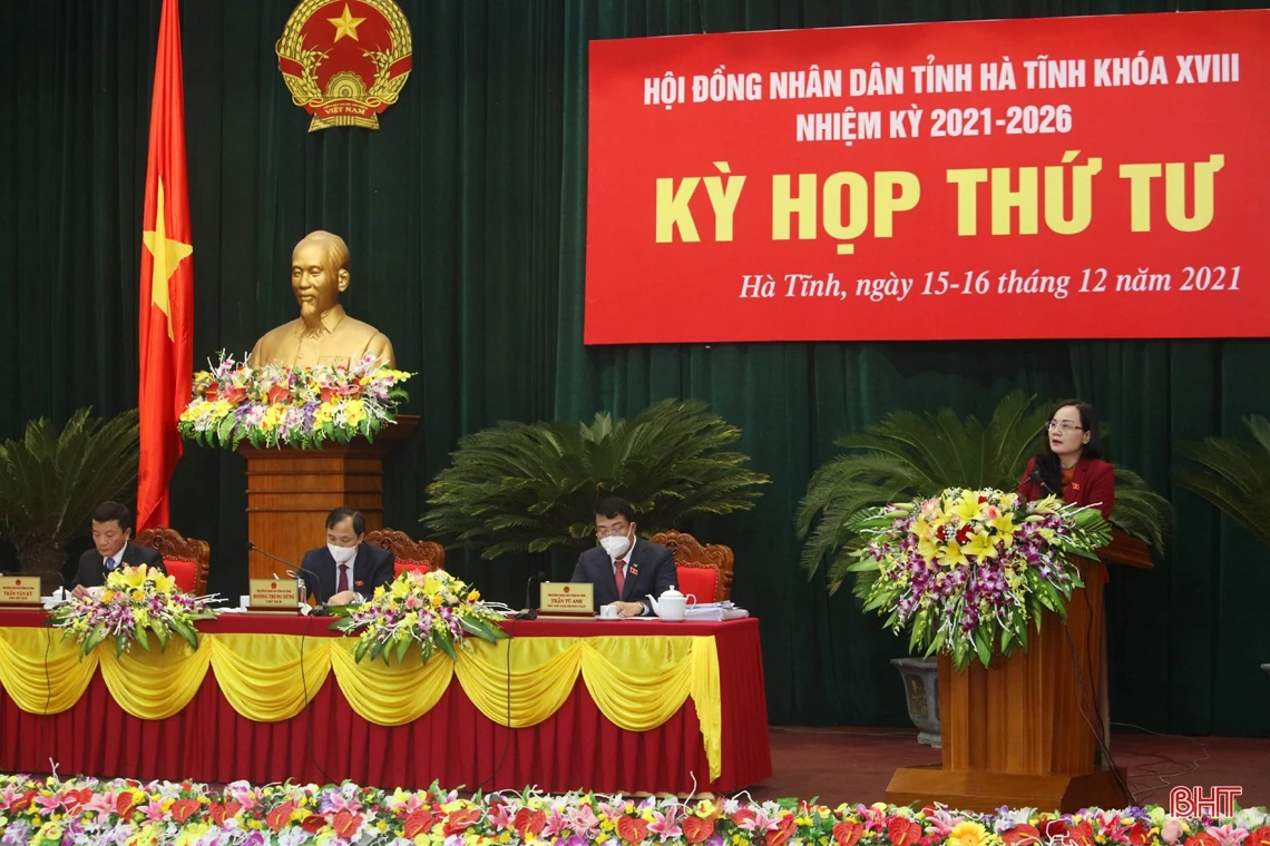 Khai mạc trọng thể Kỳ họp thứ 4, HĐND tỉnh Hà Tĩnh khóa XVIII