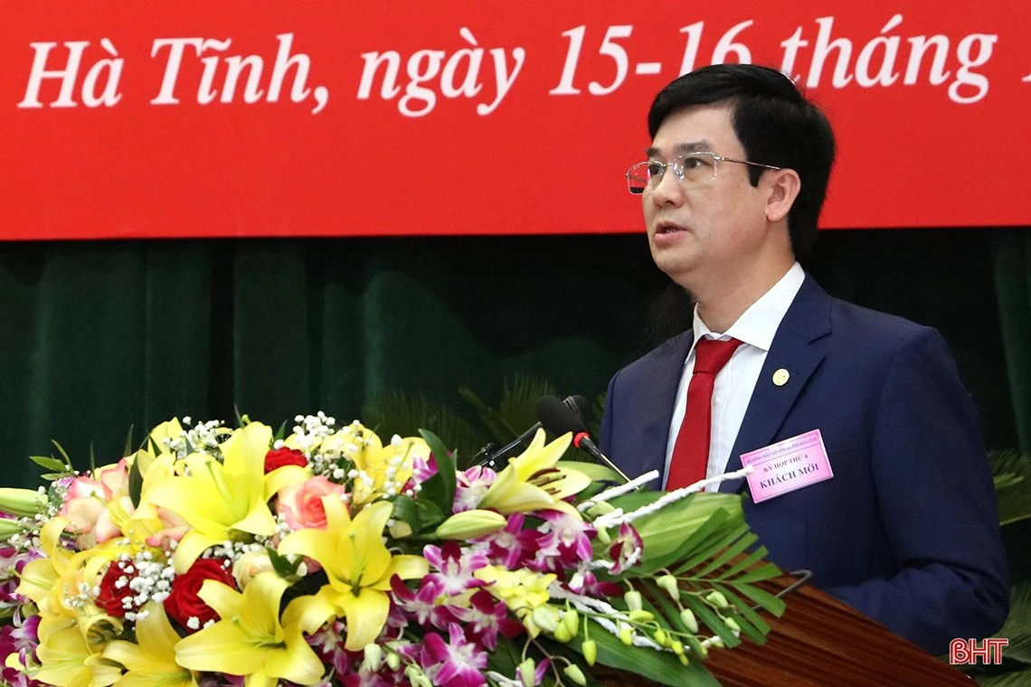 Khai mạc trọng thể Kỳ họp thứ 4, HĐND tỉnh Hà Tĩnh khóa XVIII