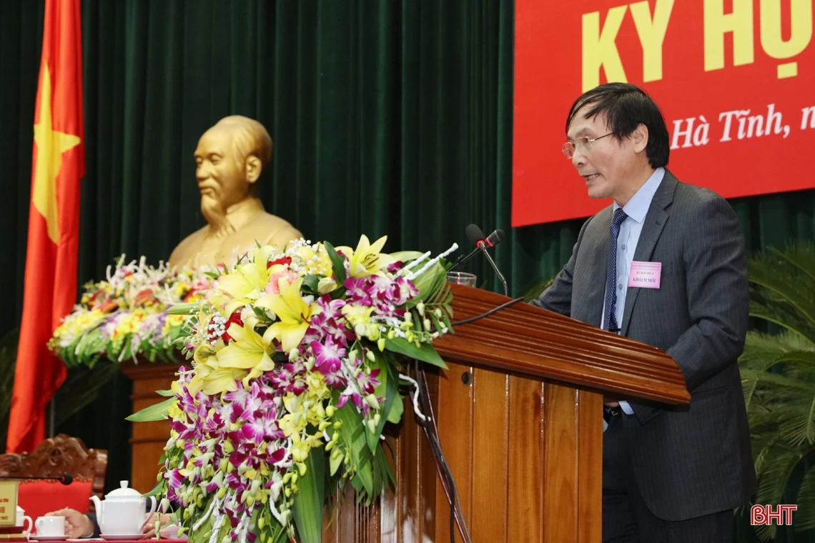 Khai mạc trọng thể Kỳ họp thứ 4, HĐND tỉnh Hà Tĩnh khóa XVIII