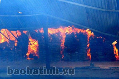 Hiện trường vụ cháy