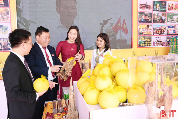 Phúc Trạch phát triển sản phẩm OCOP, tạo động lực giảm nghèo bền vững