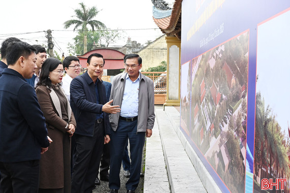 Khởi công các dự án tu bổ, tôn tạo khu mộ và Khu lưu niệm Tổng Bí thư Trần Phú