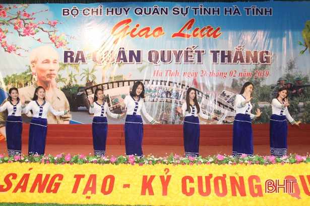Giao lưu văn nghệ “Ra quân quyết thắng” năm 2019