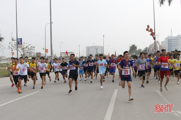 Sôi nổi giải Việt dã toàn tỉnh Hà Tĩnh năm 2019