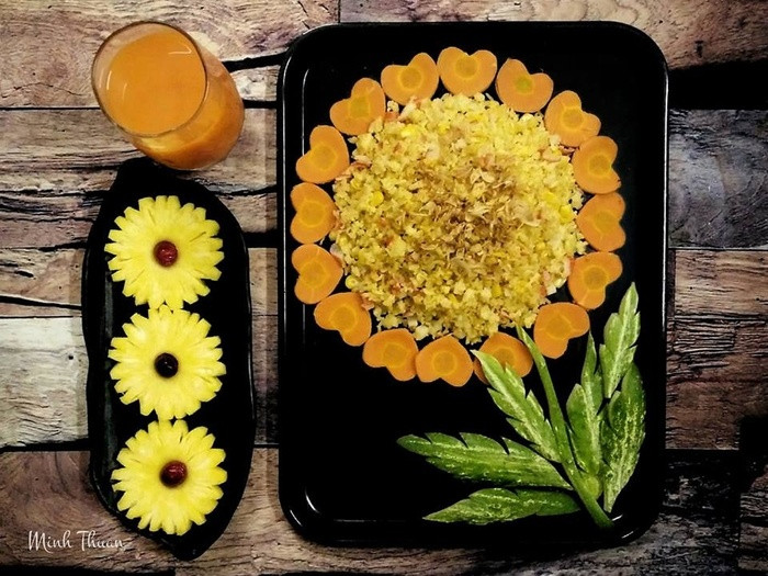 Ngưỡng mộ những bữa cơm gia đình đẹp như tranh vẽ của cô giáo Hà Nội