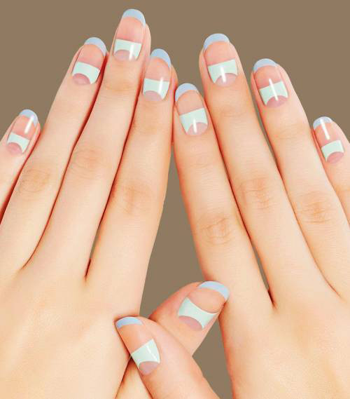 Những mẫu móng tay cho cô dâu chọn đám cưới tối giản