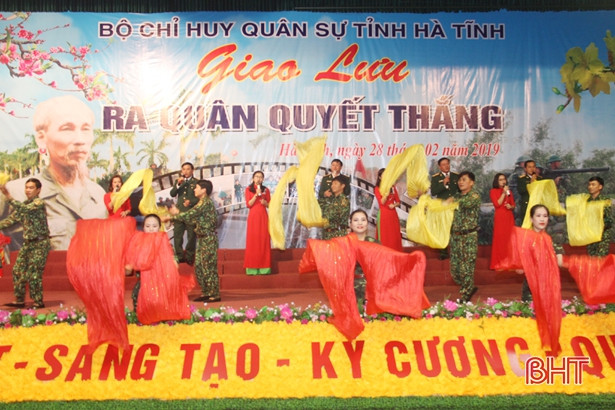 Giao lưu văn nghệ “Ra quân quyết thắng” năm 2019