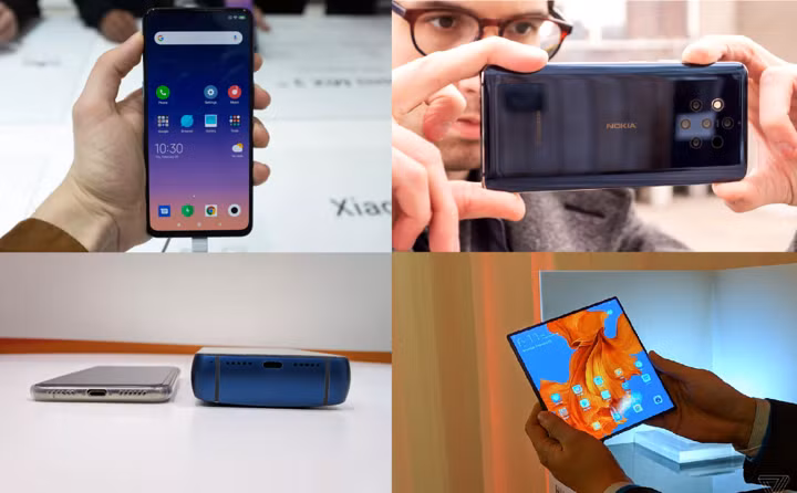 Những mẫu điện thoại độc đáo, hiện đại nhất hiện nay