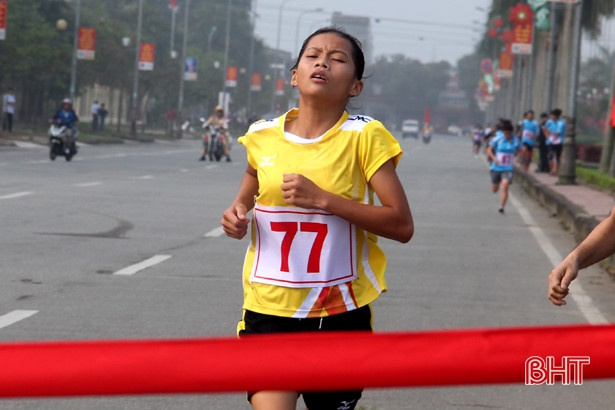 Sôi nổi giải Việt dã toàn tỉnh Hà Tĩnh năm 2019