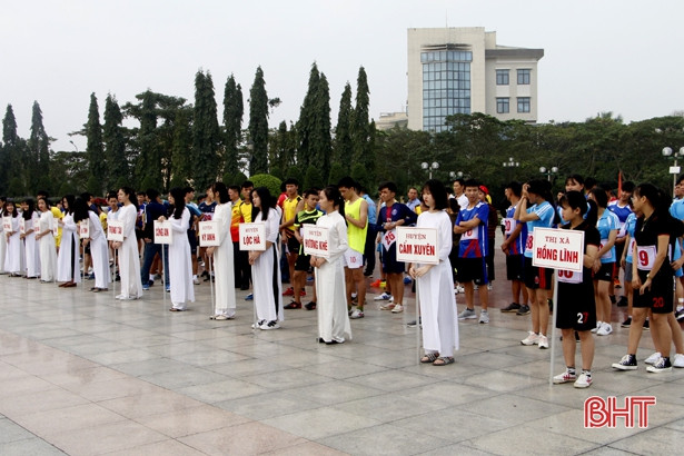 Sôi nổi giải Việt dã toàn tỉnh Hà Tĩnh năm 2019