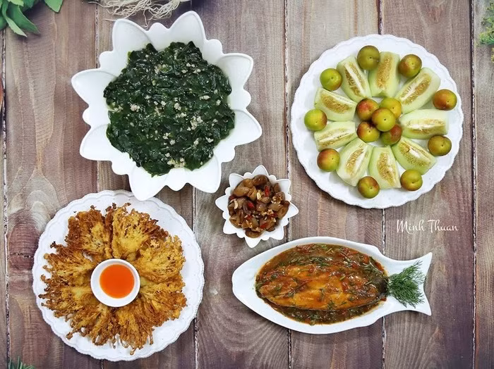 Ngưỡng mộ những bữa cơm gia đình đẹp như tranh vẽ của cô giáo Hà Nội